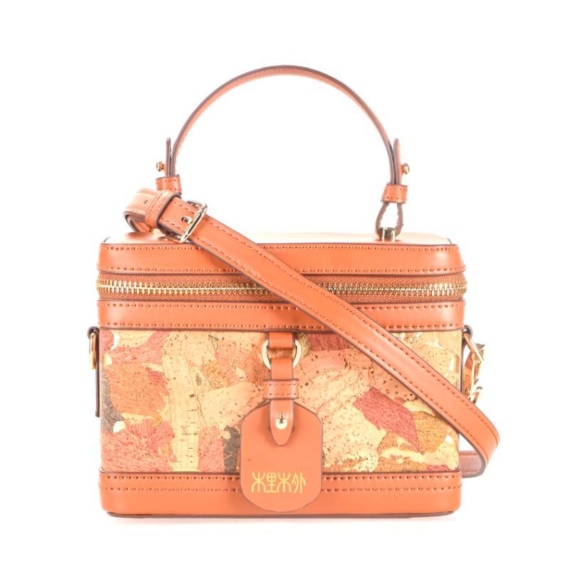 Strukturlaşdırılmış Cork Box Style Axşam Çantası